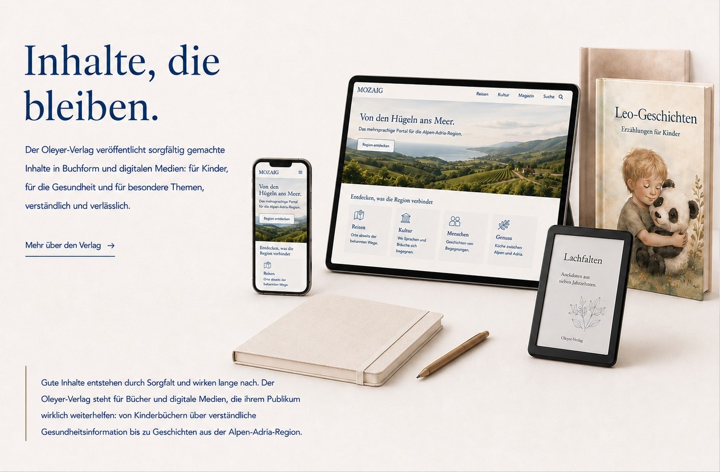 Zur Seite Über uns – Oleyer Publikationen